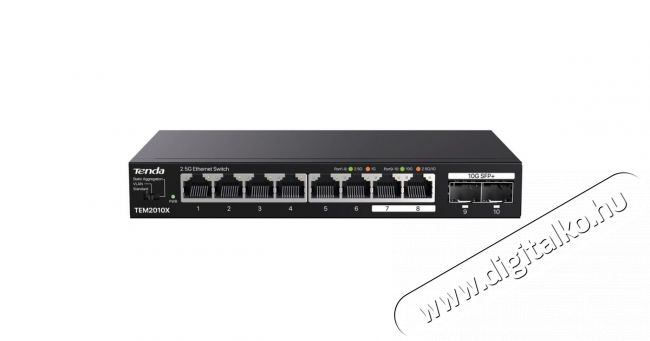 TENDA TEM2010X Switch otthoni haszn&aacute;latra Iroda &eacute;s sz&aacute;m&iacute;t&aacute;stechnika - H&aacute;l&oacute;zat - Switch - 532714