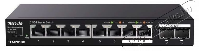 TENDA TEM2010X Switch otthoni haszn&aacute;latra Iroda &eacute;s sz&aacute;m&iacute;t&aacute;stechnika - H&aacute;l&oacute;zat - Switch - 532714