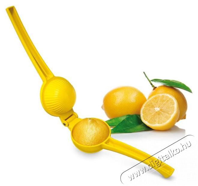 TESCOMA GrandCHEF Citromfacsar&oacute; - s&aacute;rga Konyhai term&eacute;kek - Konyhai kisg&eacute;p (elők&eacute;sz&iacute;t&eacute;s / feldolgoz&aacute;s) - Citrus / gy&uuml;m&ouml;lcs facsar&oacute; - 520956