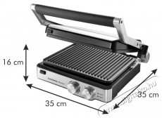 TESCOMA PRESIDENT Kontakt grill Konyhai term&eacute;kek - Konyhai kisg&eacute;p (s&uuml;t&eacute;s / főz&eacute;s / hűt&eacute;s / &eacute;telk&eacute;sz&iacute;t&eacute;s) - Kontakt grill s&uuml;tő / s&uuml;tőlap - 520957