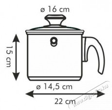 TESCOMA PRESTO 2 liter 728,718.00 Konyhai kisg&eacute;p (s&uuml;t&eacute;s / főz&eacute;s / hűt&eacute;s / &eacute;telk&eacute;sz&iacute;t&eacute;s) Konyhai term&eacute;kek - Ed&eacute;ny - Faz&eacute;k / l&aacute;bas - 520962