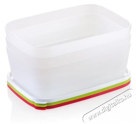 TESCOMA PURITY Eg&eacute;szs&eacute;ges ed&eacute;nyek fagyaszt&oacute;ba 1,5 l, 3 db Konyhai term&eacute;kek - Ed&eacute;ny - &Eacute;telt&aacute;rol&oacute; - 520963