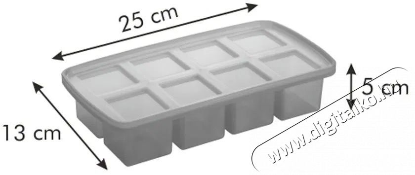 TESCOMA 308904.00 myDRINK j&eacute;gkockak&eacute;sz&iacute;tő, XXL kock&aacute;k Konyhai term&eacute;kek - Egy&eacute;b / Konyhai kieg&eacute;sz&iacute;tő - 526411