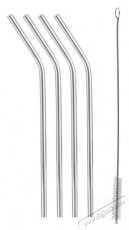 TESCOMA myDRINK Rozsdamentes ac&eacute;l sz&iacute;v&oacute;sz&aacute;l, 4 db, tiszt&iacute;t&oacute;kef&eacute;vel Konyhai term&eacute;kek - Ed&eacute;ny - Egy&eacute;b ed&eacute;ny - 526428