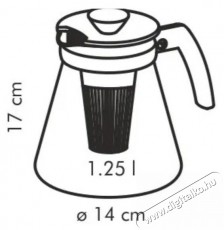 TESCOMA TEO 1,25 l 646,622.00 te&aacute;skanna Konyhai term&eacute;kek - V&iacute;zforral&oacute; / teafőző - 526438
