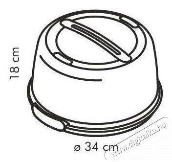 TESCOMA Del&iacute;cia hűtő t&aacute;lca fedővel, 34 cm Konyhai term&eacute;kek - Egy&eacute;b / Konyhai kieg&eacute;sz&iacute;tő - 528136