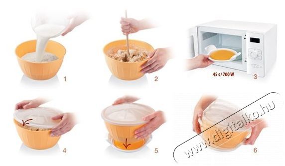TESCOMA DEL&Iacute;CIA Kelesztő t&aacute;l meleg&iacute;tővel &aacute;tm&eacute;rő 26 cm Konyhai term&eacute;kek - Konyhai eszk&ouml;z - Egy&eacute;b konyhai eszk&ouml;z - 528082