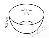 TESCOMA GIRO &Uuml;vegt&aacute;l, 20 cm Konyhai term&eacute;kek - Ed&eacute;ny - &Eacute;telt&aacute;rol&oacute; - 528079