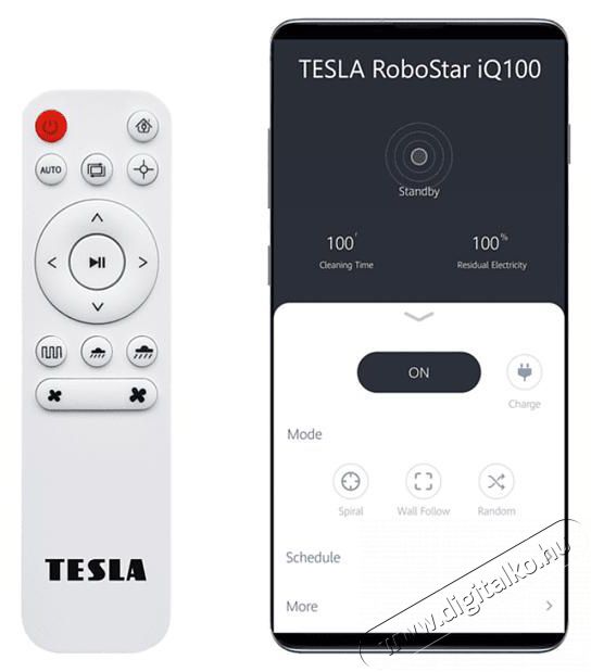 Tesla IQ100 Robotporsz&iacute;v&oacute; H&aacute;ztart&aacute;s / Otthon / K&uuml;lt&eacute;r - Porsz&iacute;v&oacute; / takar&iacute;t&oacute;g&eacute;p - Robotporsz&iacute;v&oacute; - 474389
