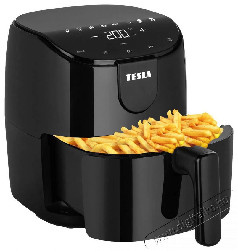 Tesla AirCook Q40 Airfryer Konyhai term&eacute;kek - Konyhai kisg&eacute;p (s&uuml;t&eacute;s / főz&eacute;s / hűt&eacute;s / &eacute;telk&eacute;sz&iacute;t&eacute;s) - Olajs&uuml;tő - 503863