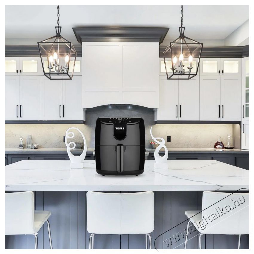 Tesla AirCook Q40 Airfryer Konyhai term&eacute;kek - Konyhai kisg&eacute;p (s&uuml;t&eacute;s / főz&eacute;s / hűt&eacute;s / &eacute;telk&eacute;sz&iacute;t&eacute;s) - Olajs&uuml;tő - 503863