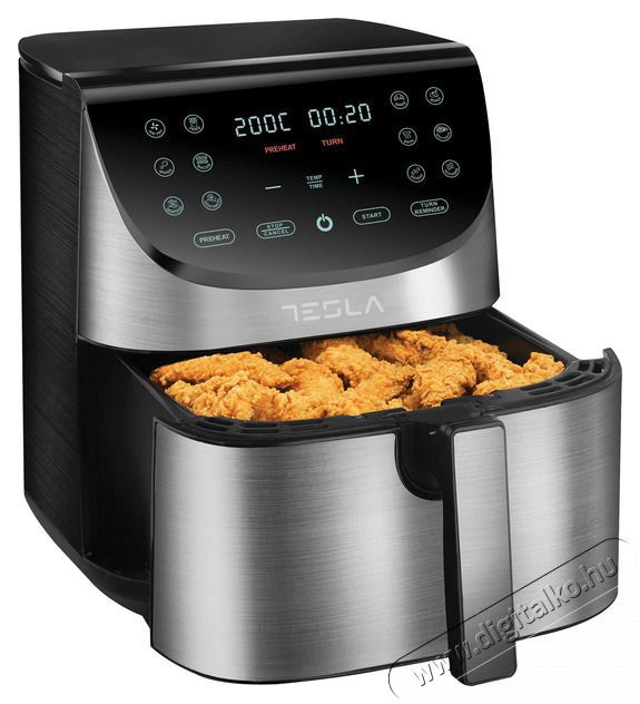 Tesla AF701BX, Forr&oacute; levegős s&uuml;tő Konyhai term&eacute;kek - Konyhai kisg&eacute;p (s&uuml;t&eacute;s / főz&eacute;s / hűt&eacute;s / &eacute;telk&eacute;sz&iacute;t&eacute;s) - L&eacute;gkever&eacute;ses főzőg&eacute;p / elektromos kukta / multifunkci&oacute;s s&uuml;tő - 504657