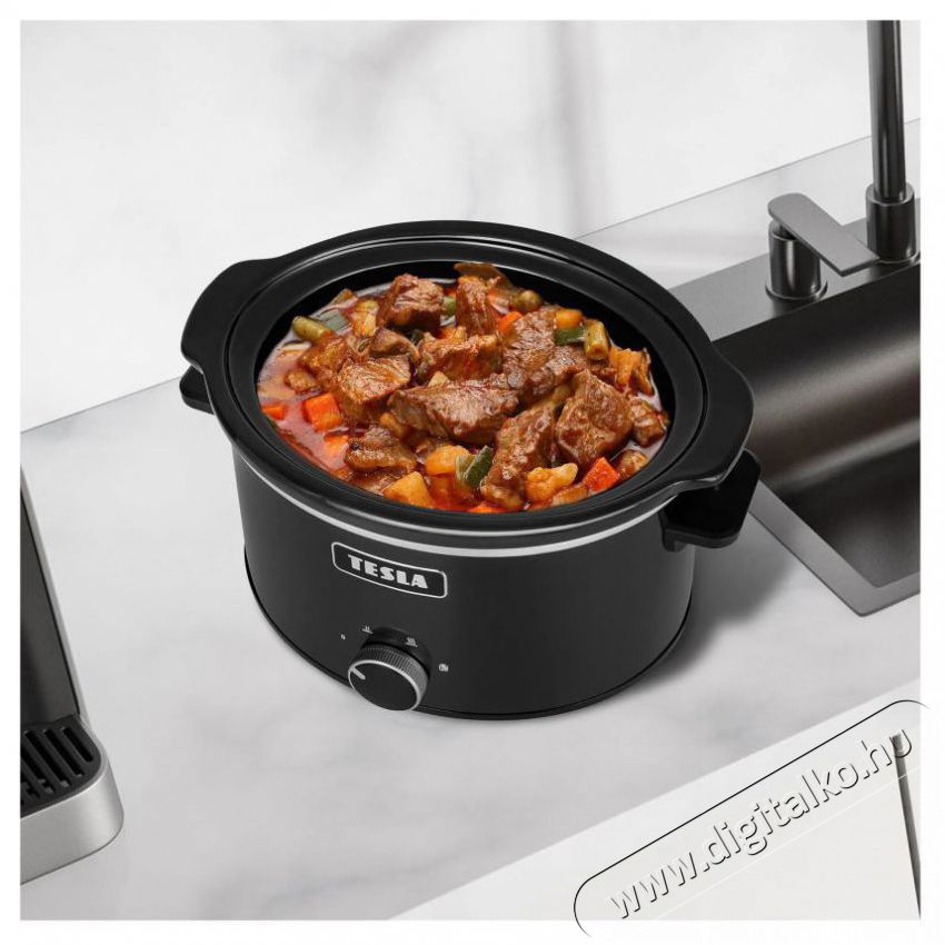Tesla SlowCook S350 Lass&uacute;főző Konyhai term&eacute;kek - Konyhai kisg&eacute;p (s&uuml;t&eacute;s / főz&eacute;s / hűt&eacute;s / &eacute;telk&eacute;sz&iacute;t&eacute;s) - Olajs&uuml;tő - 505169