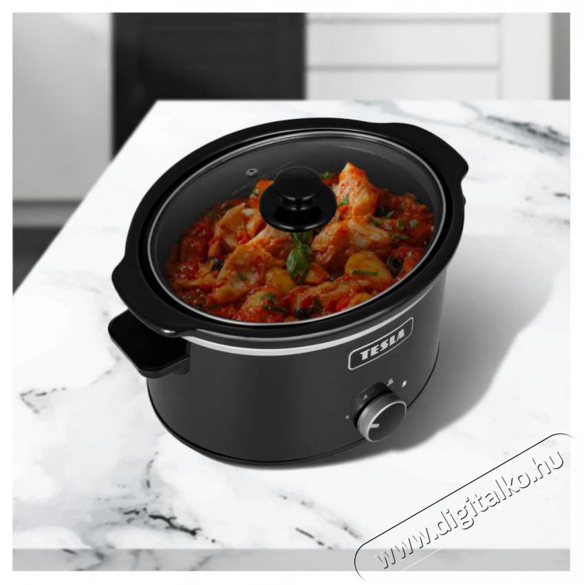 Tesla SlowCook S350 Lass&uacute;főző Konyhai term&eacute;kek - Konyhai kisg&eacute;p (s&uuml;t&eacute;s / főz&eacute;s / hűt&eacute;s / &eacute;telk&eacute;sz&iacute;t&eacute;s) - Olajs&uuml;tő - 505169