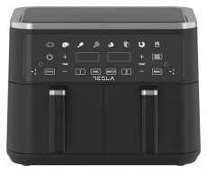 Tesla AF900BSD FORR&Oacute;LEVEGŐS S&Uuml;TŐ DUPLA 9 L Konyhai term&eacute;kek - Konyhai kisg&eacute;p (s&uuml;t&eacute;s / főz&eacute;s / hűt&eacute;s / &eacute;telk&eacute;sz&iacute;t&eacute;s) - L&eacute;gkever&eacute;ses főzőg&eacute;p / elektromos kukta / multifunkci&oacute;s s&uuml;tő - 509009