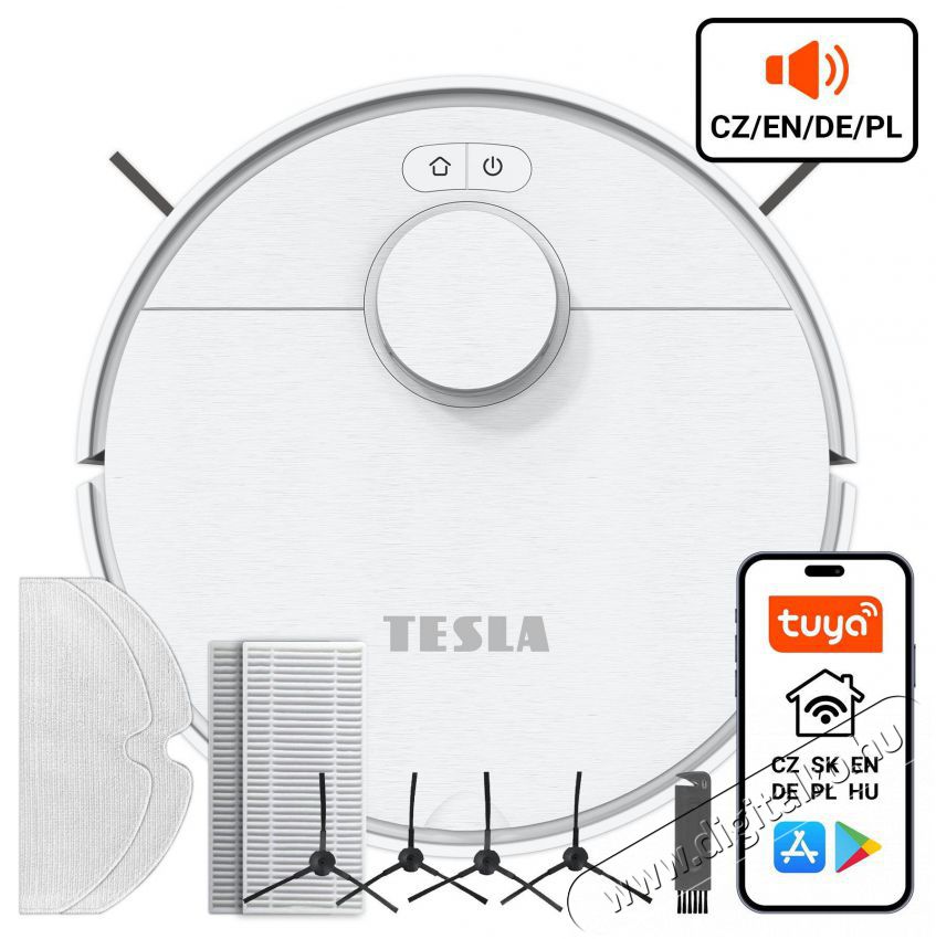 Tesla RoboStar iQ550 H&aacute;ztart&aacute;s / Otthon / K&uuml;lt&eacute;r - Porsz&iacute;v&oacute; / takar&iacute;t&oacute;g&eacute;p - Robotporsz&iacute;v&oacute; - 511238