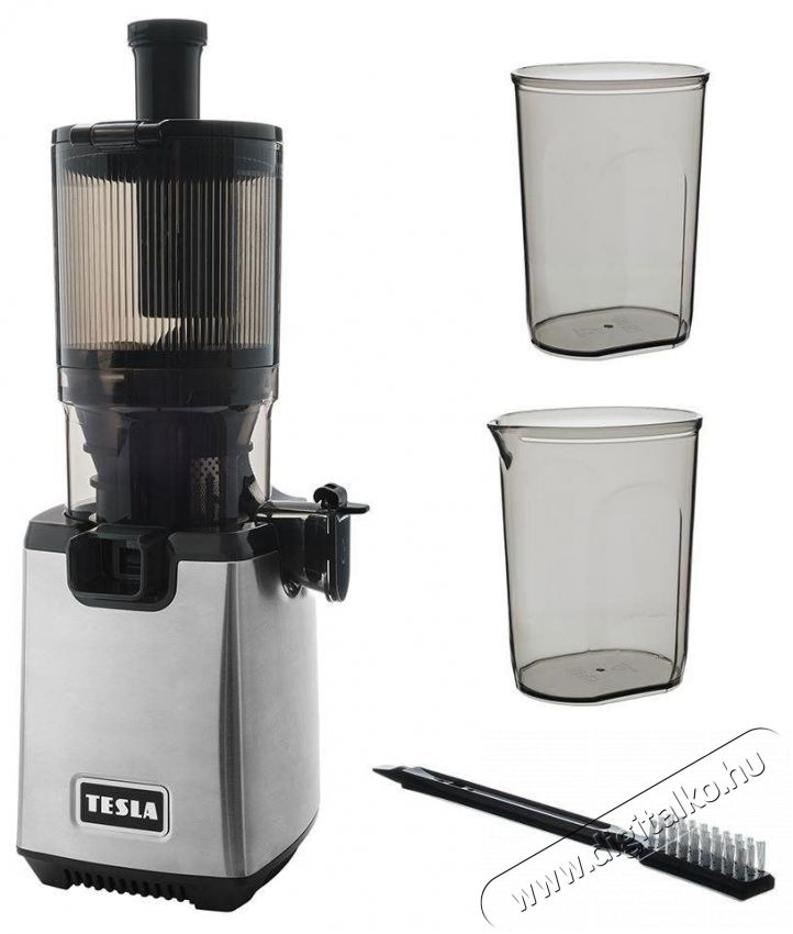 Tesla SlowJuicer SJ770 XXL Deluxe Konyhai term&eacute;kek - Konyhai kisg&eacute;p (elők&eacute;sz&iacute;t&eacute;s / feldolgoz&aacute;s) - Gy&uuml;m&ouml;lcs centrifuga / pr&eacute;s - 520973