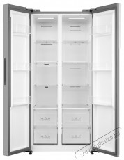 Tesla RB4600FMXE Side by side hűtőszekr&eacute;ny, 460l, Total No Frost, Inverter motor, LED kijelző, E energiaoszt&aacute;ly, H: 177cm, Inox Konyhai term&eacute;kek - Hűtő, fagyaszt&oacute; (be&eacute;p&iacute;thető) - Amerikai t&iacute;pus&uacute; Side By Side hűtő - 535799