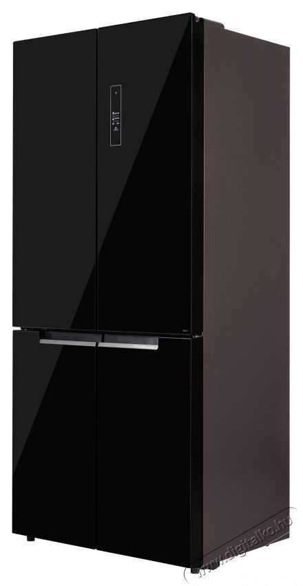 Tesla RF5200FMBE Side by side hűtőszekr&eacute;ny, 511 l, E energiaoszt&aacute;ly, Total No Frost, Inverteres motor, LED kijelző, M 190 cm, Fekete Konyhai term&eacute;kek - Hűtő, fagyaszt&oacute; (szabadon&aacute;ll&oacute;) - Amerikai t&iacute;pus&uacute; Side By Side hűtő - 535803