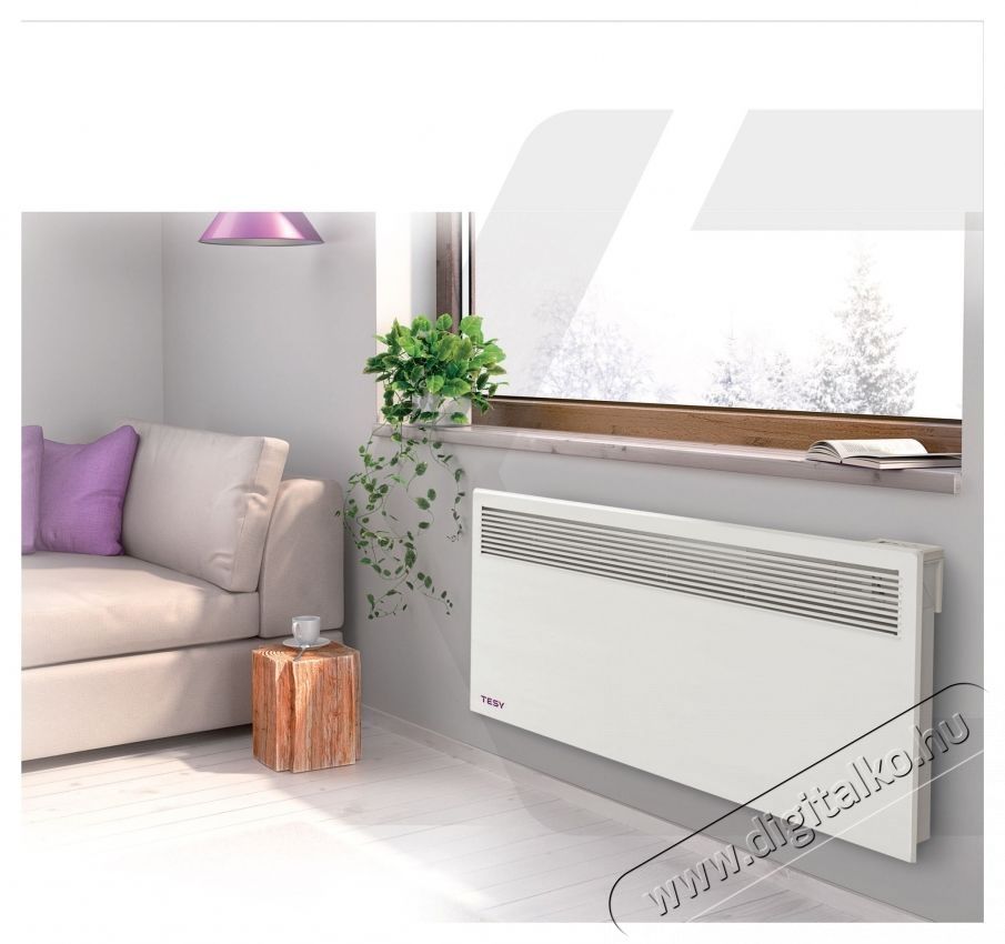 Tesy CN 051 300 EI CLOUD W Elektromos konvektor, 3000 W, Wi-Fi, tesyCloud, LiveEco Cloud seria, Feh&eacute;r H&aacute;ztart&aacute;s / Otthon / K&uuml;lt&eacute;r - Fűt&eacute;s - Konvektor - 537472