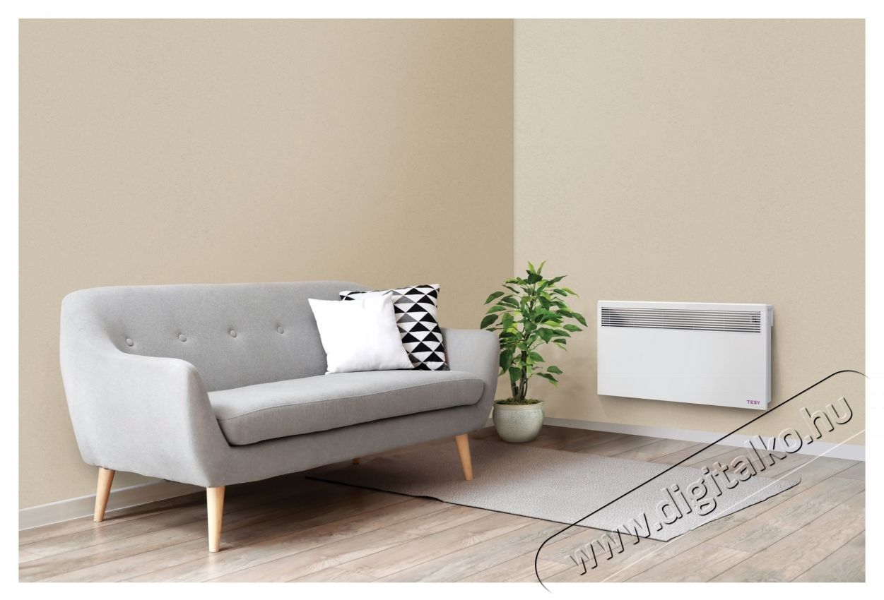 Tesy LivEco Cloud CN 051 200 EI CLOUD AS W Elektromos konvektor, 2000 W, Wi-Fi, myTesy applik&aacute;ci&oacute;, AirSafe funkci&oacute;, Feh&eacute;r H&aacute;ztart&aacute;s / Otthon / K&uuml;lt&eacute;r - Fűt&eacute;s - Konvektor - 537473