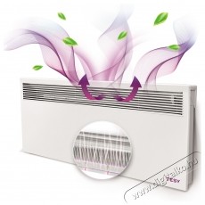 Tesy LivEco Cloud CN 051 250 EI CLOUD AS W Elektromos konvektor, 2500 W, Wi-Fi, myTesy applik&aacute;ci&oacute;, AirSafe funkci&oacute;, Feh&eacute;r H&aacute;ztart&aacute;s / Otthon / K&uuml;lt&eacute;r - Fűt&eacute;s - Konvektor - 537471