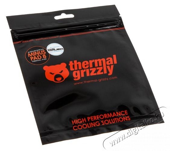 THERMAL GRIZZLY Minus Pad 8 100 x 100 x 1.5 mm hővezető lap Iroda &eacute;s sz&aacute;m&iacute;t&aacute;stechnika - Egy&eacute;b sz&aacute;m&iacute;t&aacute;stechnikai term&eacute;k - 457577