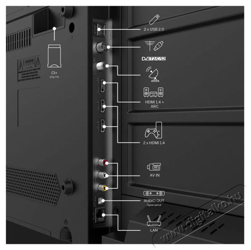 THOMSON 43  43UG4S14 Telev&iacute;zi&oacute;k - LED telev&iacute;zi&oacute; - UHD 4K felbont&aacute;s&uacute; - 506110