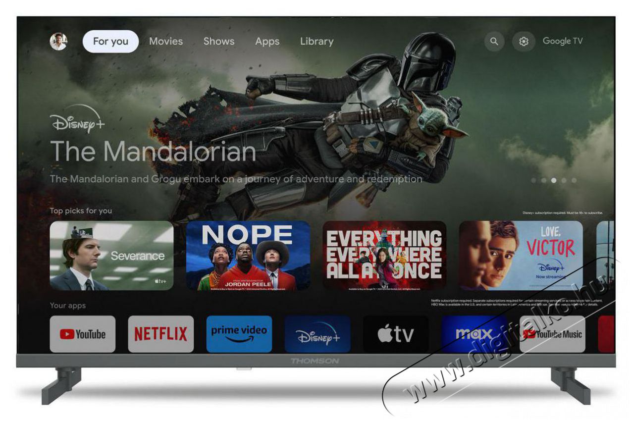 THOMSON 43  43UG4S14 Telev&iacute;zi&oacute;k - LED telev&iacute;zi&oacute; - UHD 4K felbont&aacute;s&uacute; - 506110