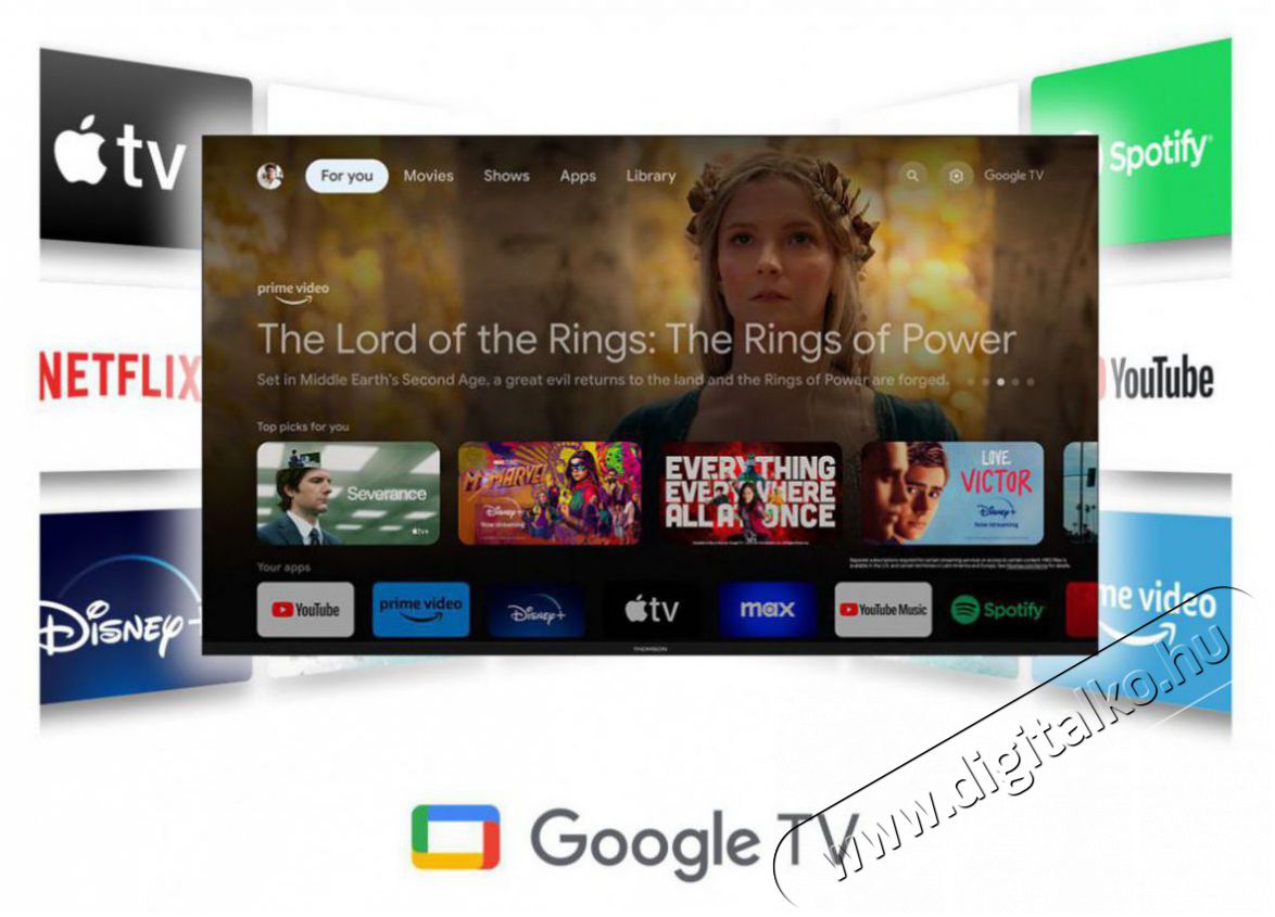 THOMSON 43  43UG4S14 Telev&iacute;zi&oacute;k - LED telev&iacute;zi&oacute; - UHD 4K felbont&aacute;s&uacute; - 506110