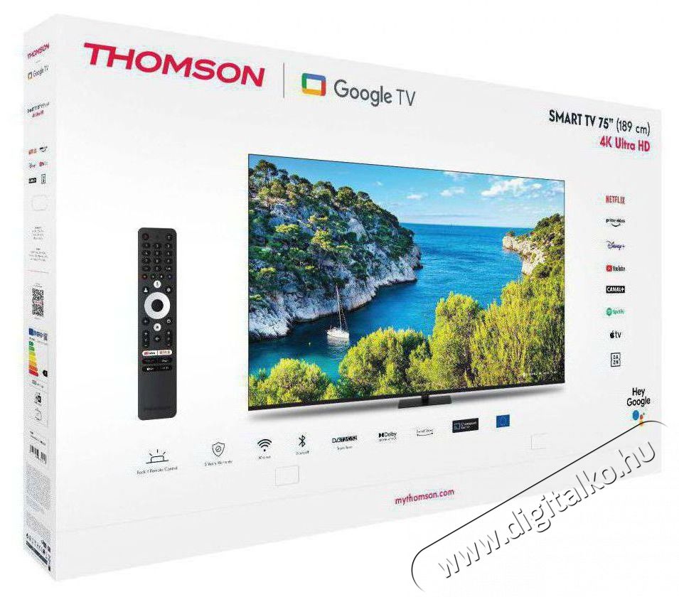 THOMSON 75  75UG5C14 Telev&iacute;zi&oacute;k - LED telev&iacute;zi&oacute; - UHD 4K felbont&aacute;s&uacute; - 506117
