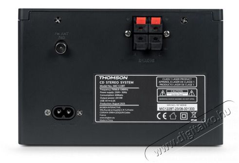 THOMSON MIC123BT Mikro Hifi Rendszer Audio-Video / Hifi / Multim&eacute;dia - Hifi - Sztere&oacute; - Mikro-, mini hifi rendszer - 506950
