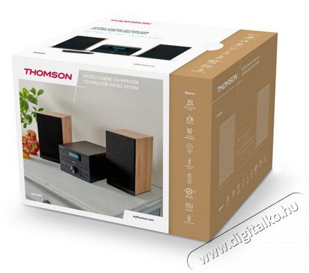THOMSON MIC123BT Mikro Hifi Rendszer Audio-Video / Hifi / Multim&eacute;dia - Hifi - Sztere&oacute; - Mikro-, mini hifi rendszer - 506950