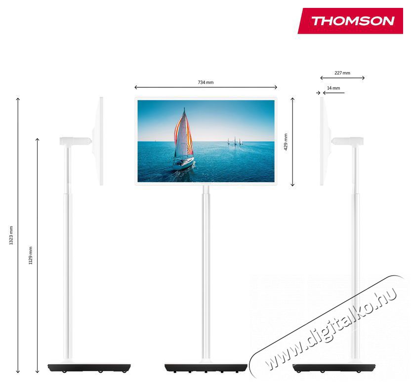 THOMSON 32 GO TV 32HA4M44 Telev&iacute;zi&oacute;k - LED telev&iacute;zi&oacute; - 720p HD Ready felbont&aacute;s&uacute; - 506114
