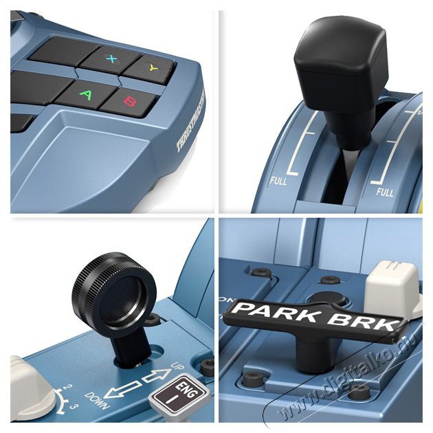 Thrustmaster TCA CAPTAIN PACK X AIRBUS edition joystick Iroda &eacute;s sz&aacute;m&iacute;t&aacute;stechnika - J&aacute;t&eacute;k konzol - Kieg&eacute;sz&iacute;tő - 456945