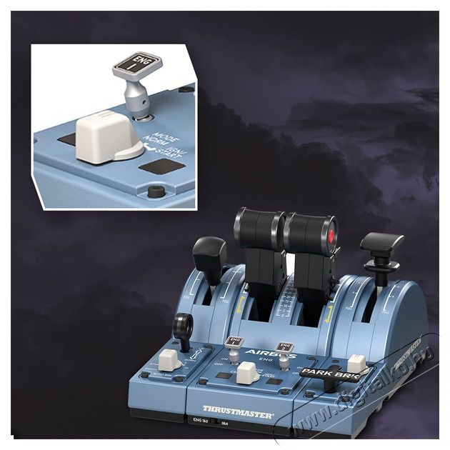 Thrustmaster TCA CAPTAIN PACK X AIRBUS edition joystick Iroda &eacute;s sz&aacute;m&iacute;t&aacute;stechnika - J&aacute;t&eacute;k konzol - Kieg&eacute;sz&iacute;tő - 456945