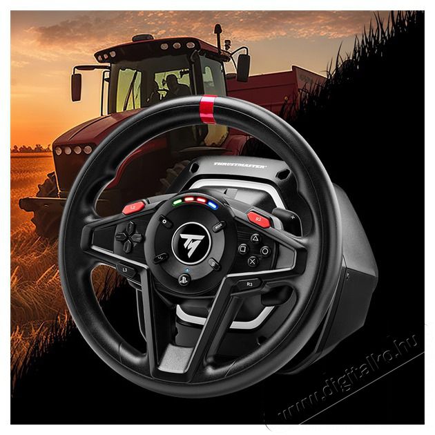 Thrustmaster 4160648 PS4/PS5/PC T128-P TYPE C (PLUG EU) SimTask versenykorm&aacute;ny + ped&aacute;l + r&ouml;gz&iacute;tőrendszer Iroda &eacute;s sz&aacute;m&iacute;t&aacute;stechnika - J&aacute;t&eacute;k konzol - Kieg&eacute;sz&iacute;tő - 506215