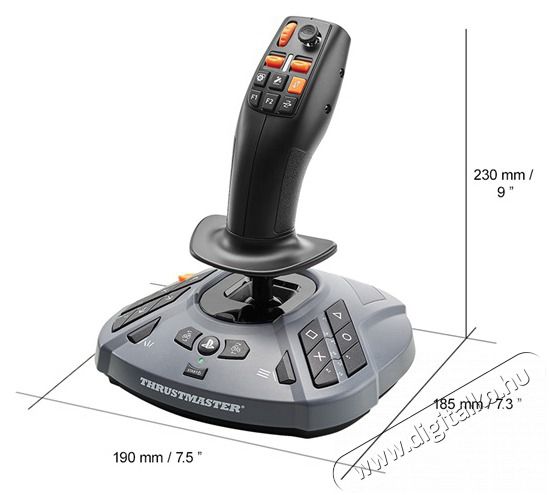 Thrustmaster 4160881 PS5/PC SimTask FarmStick Iroda &eacute;s sz&aacute;m&iacute;t&aacute;stechnika - J&aacute;t&eacute;k konzol - Kieg&eacute;sz&iacute;tő - 506214