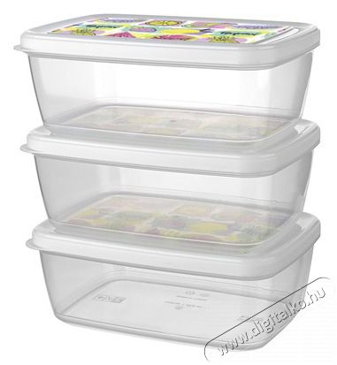 Titiz IRIS ARIA t&aacute;rol&oacute;doboz szett 3 darabos, 3x850ml AP-9257 H&aacute;ztart&aacute;s / Otthon / K&uuml;lt&eacute;r - Lak&aacute;sfelszerel&eacute;s - T&aacute;rol&oacute; - 514746