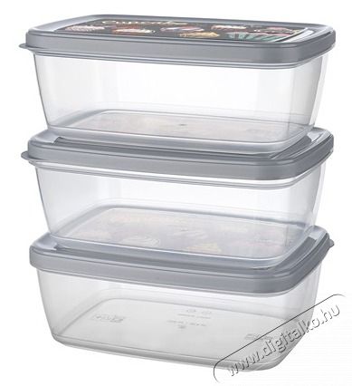 Titiz IRIS ARIA t&aacute;rol&oacute;doboz szett 3 darabos, 3x850ml AP-9257 H&aacute;ztart&aacute;s / Otthon / K&uuml;lt&eacute;r - Lak&aacute;sfelszerel&eacute;s - T&aacute;rol&oacute; - 514746