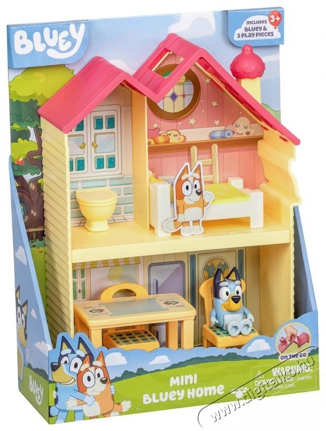TM Toys Bluey House Heeler Mini j&aacute;t&eacute;kk&eacute;szlet H&aacute;ztart&aacute;s / Otthon / K&uuml;lt&eacute;r - J&aacute;t&eacute;k / Sport - Kreat&iacute;v / k&eacute;szs&eacute;gfejlesztő j&aacute;t&eacute;k - 532322