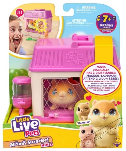 TM Toys Little Live Pets  H&ouml;rcs&ouml;g mama H&aacute;ztart&aacute;s / Otthon / K&uuml;lt&eacute;r - J&aacute;t&eacute;k / Sport - Kreat&iacute;v / k&eacute;szs&eacute;gfejlesztő j&aacute;t&eacute;k - 532317