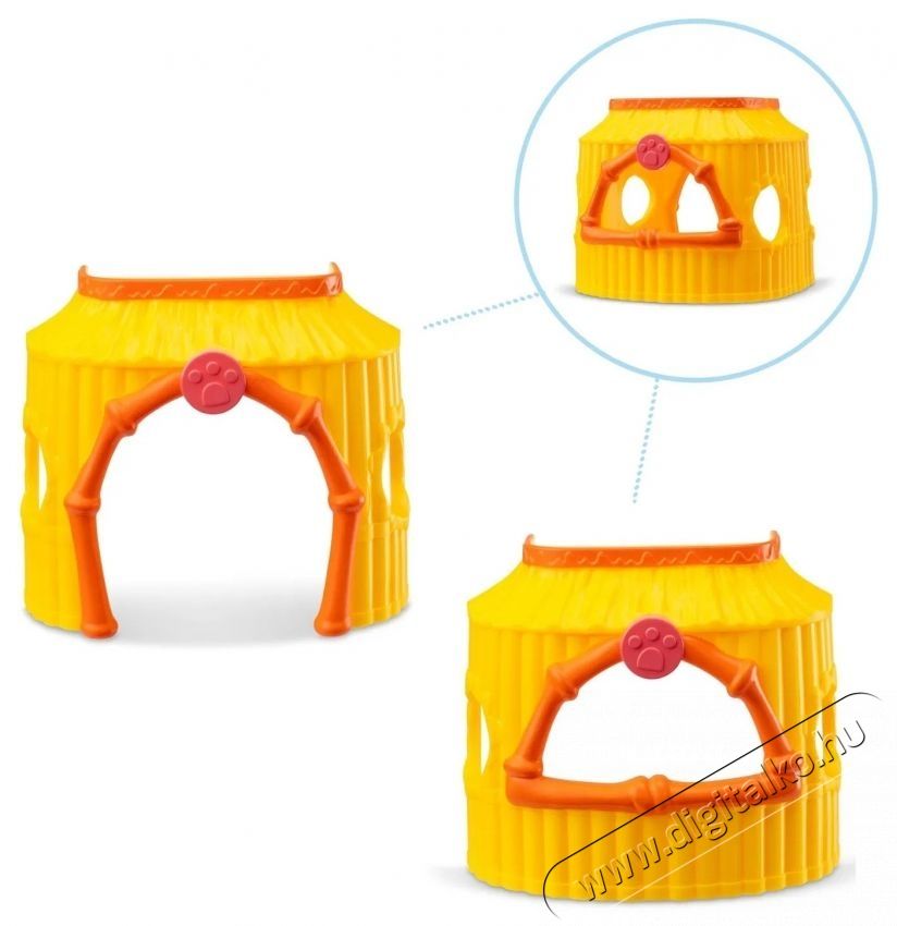 TM Toys Littlest Pet Shop - Dzsungel H&aacute;ztart&aacute;s / Otthon / K&uuml;lt&eacute;r - J&aacute;t&eacute;k / Sport - Kreat&iacute;v / k&eacute;szs&eacute;gfejlesztő j&aacute;t&eacute;k - 532320