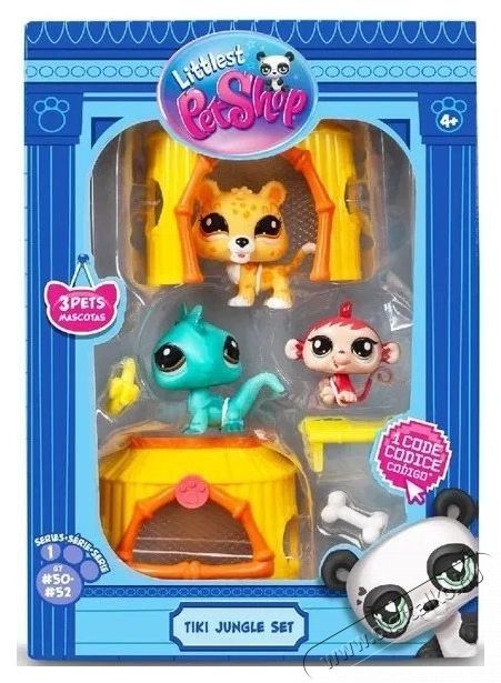 TM Toys Littlest Pet Shop - Dzsungel H&aacute;ztart&aacute;s / Otthon / K&uuml;lt&eacute;r - J&aacute;t&eacute;k / Sport - Kreat&iacute;v / k&eacute;szs&eacute;gfejlesztő j&aacute;t&eacute;k - 532320