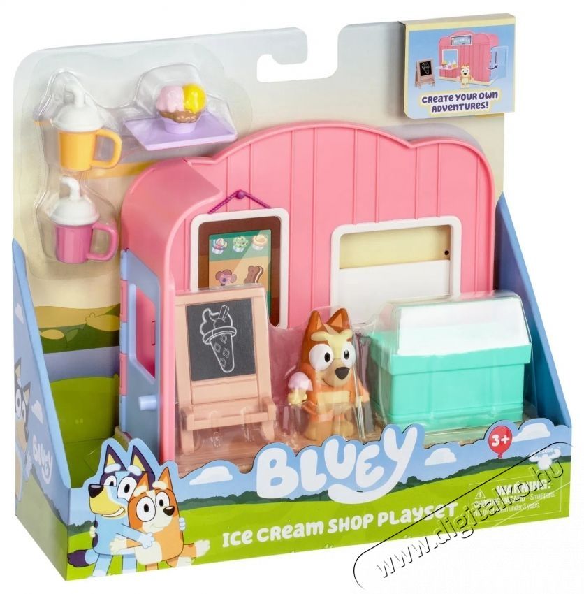TM Toys Bluey Fagylaltos mini j&aacute;t&eacute;kk&eacute;szlet H&aacute;ztart&aacute;s / Otthon / K&uuml;lt&eacute;r - J&aacute;t&eacute;k / Sport - J&aacute;t&eacute;kfigura - 532338