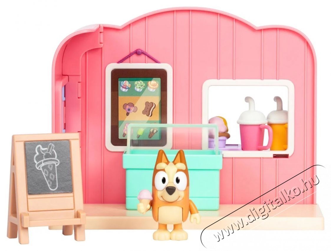TM Toys Bluey Fagylaltos mini j&aacute;t&eacute;kk&eacute;szlet H&aacute;ztart&aacute;s / Otthon / K&uuml;lt&eacute;r - J&aacute;t&eacute;k / Sport - J&aacute;t&eacute;kfigura - 532338