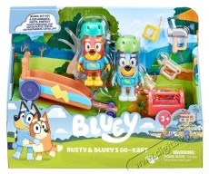 TM Toys Bluey gokart k&eacute;szlet 2 figur&aacute;val H&aacute;ztart&aacute;s / Otthon / K&uuml;lt&eacute;r - J&aacute;t&eacute;k / Sport - J&aacute;t&eacute;kfigura - 532337