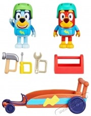 TM Toys Bluey gokart k&eacute;szlet 2 figur&aacute;val H&aacute;ztart&aacute;s / Otthon / K&uuml;lt&eacute;r - J&aacute;t&eacute;k / Sport - J&aacute;t&eacute;kfigura - 532337