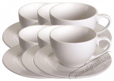 Tognana CIRCLES te&aacute;scs&eacute;szek&eacute;szlet, 200ml, 6 db Konyhai term&eacute;kek - K&aacute;v&eacute;főző / k&aacute;v&eacute;&ouml;rlő / kieg&eacute;sz&iacute;tő - K&aacute;v&eacute;s poh&aacute;r / cs&eacute;sze - 503822