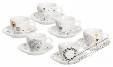 Tognana IRIS GOLDY k&aacute;v&eacute;scs&eacute;szek&eacute;szlet cs&eacute;szealjjal, 6 db, 80 ml Konyhai term&eacute;kek - K&aacute;v&eacute;főző / k&aacute;v&eacute;&ouml;rlő / kieg&eacute;sz&iacute;tő - K&aacute;v&eacute;s poh&aacute;r / cs&eacute;sze - 503817